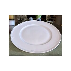 Block China Spal Classic White Dinner Plate 10 3/4 " Portugal Set Of 6-Gulatta*